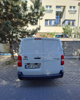 Toyota ProAce cena 100000 przebieg: 49000, rok produkcji 2022 z Warszawa małe 92